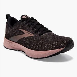 Brooks - Revel 4 Running Shoes in Black/Ebony/Rose Gold - Size 9.5